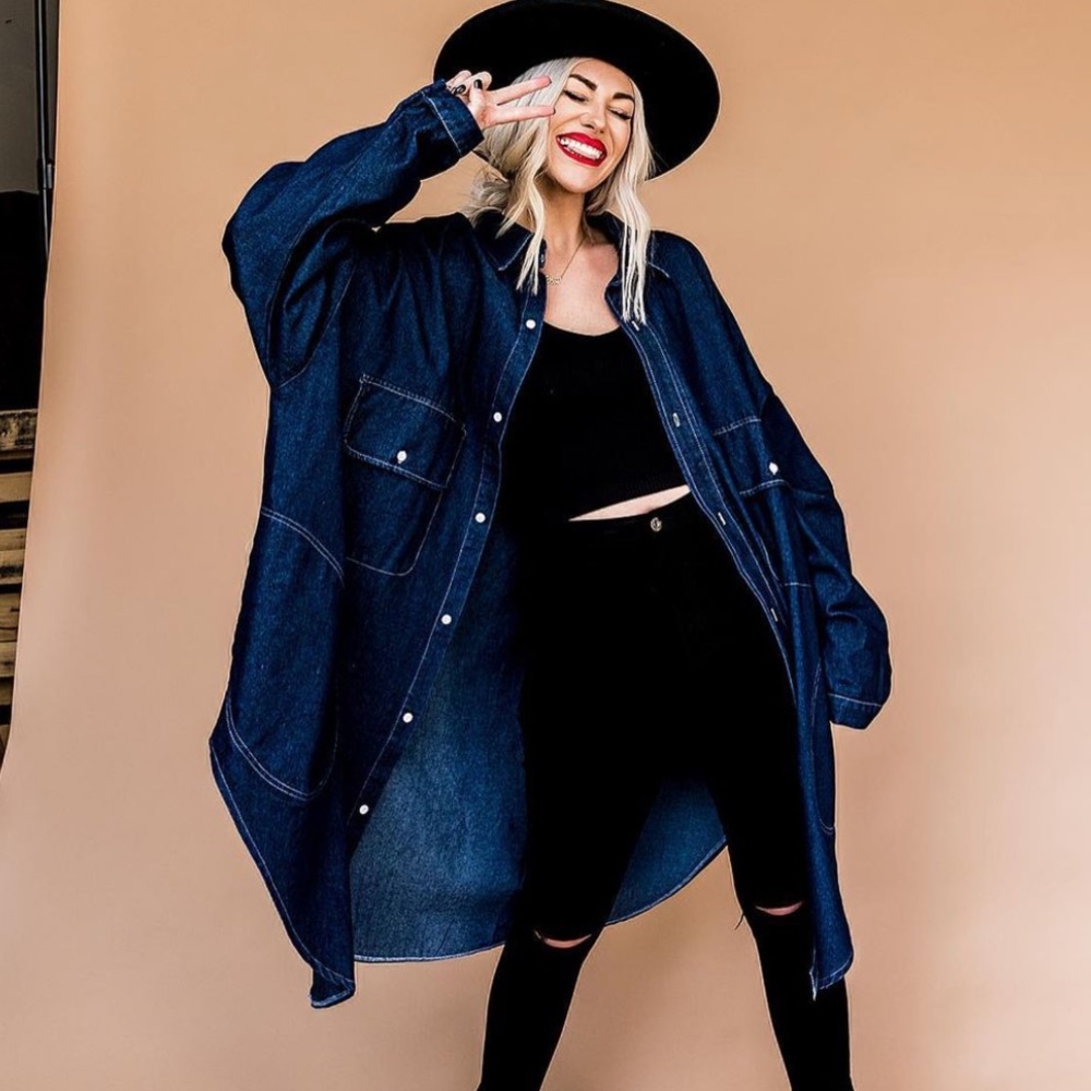 Dressed in LALA grunge jacket